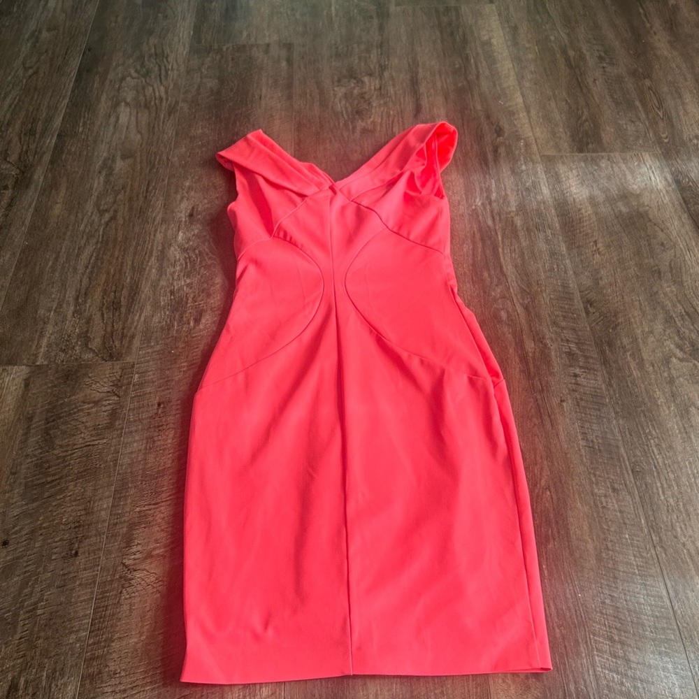 Hot pink Ted baker 3 mid length dress